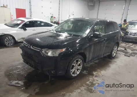 2014 Mitsubishi Outlander Gt z USA, uszkodzony, nr VIN JA4JZ4AX1EZ008327